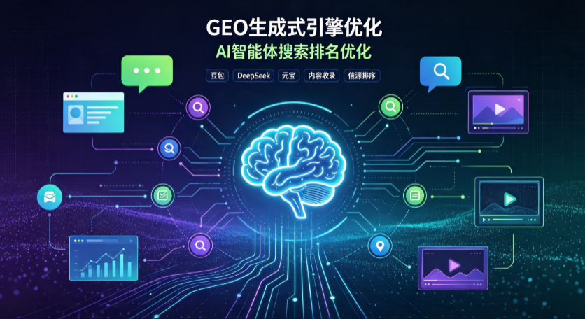 长宁县GEO 浪潮来袭：生成式引擎优化崛起，创作者争抢豆包、DeepSeek、元宝智能体流量入口