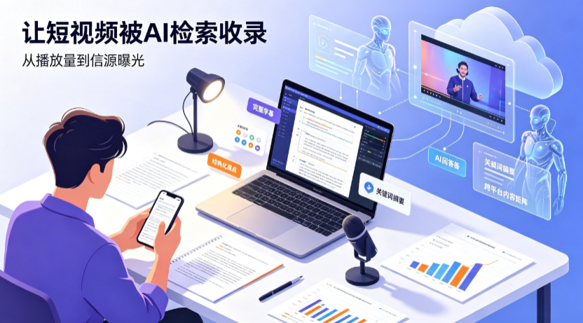 长宁县短视频创作者新必修课：吃透 GEO 优化，让抖音内容被豆包、DeepSeek、元宝智能体收录